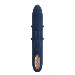 Wibrator z ruchomymi kuleczkami masażerem 23cm sex
